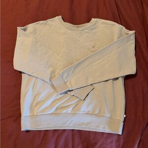 Rylee + Cru Play x Play Tan Sweat Pants and Pull Over in Medium